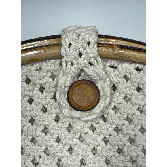 Vintage Macrame Groskopf's Department Store Bag / Purse - Picture 2 of 8